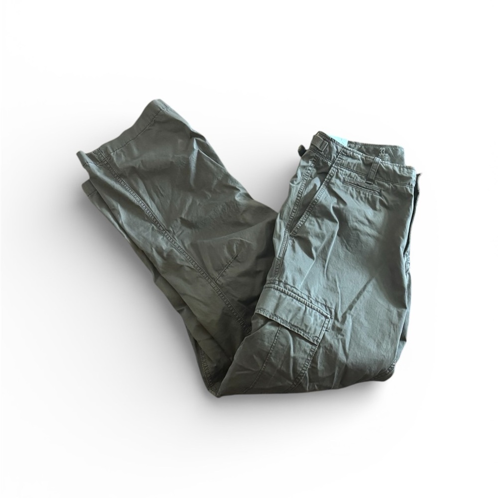 NWT GAP Men's Brown Cargo Pants, 33, 100% cotton